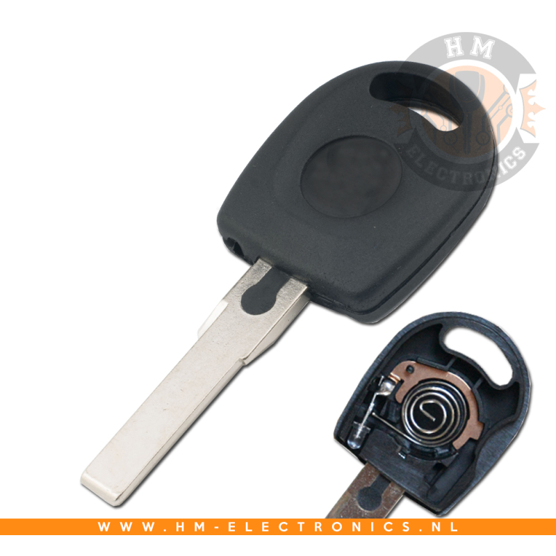 VW transpondersleutel HU66 met licht (007)