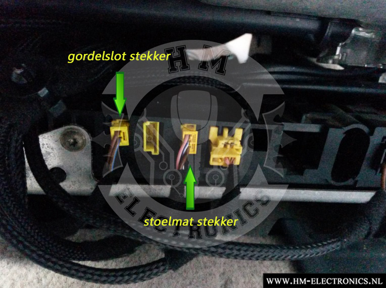 Mercedes A W169 2004-2012 Diagnostische Passagiersstoel Mat Sensor / Emulator - met stekker